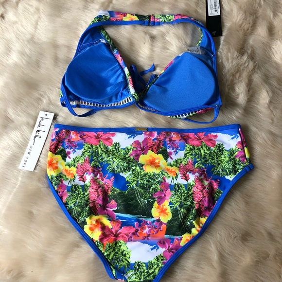 Nicole Miller Bikini NWT Size 10 - Picture 5 of 7